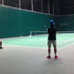 ナダルとズベレフのラリー（Nadal & Zverev Practice Paris 2017）
