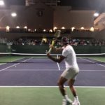 Nadal Intense Training Indian Wells 2019 Tennis – Court Level View