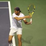 Rafael Nadal Forehand Slow Motion 2019