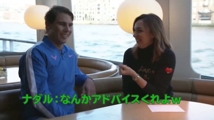【テニス・和訳あり】フェデラー・ナダル・ジョコビッチのまったりインタビュー 2019