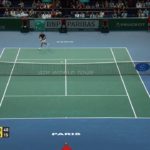 Nishikori (錦織)  VS Djokovic (ジョコビッチ)