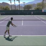 錦織圭 vs. ダビデ・ゴファン【練習試合２】Kei Nishikori Practice Game 4&5 with David Goffin 2019 Indian Wells