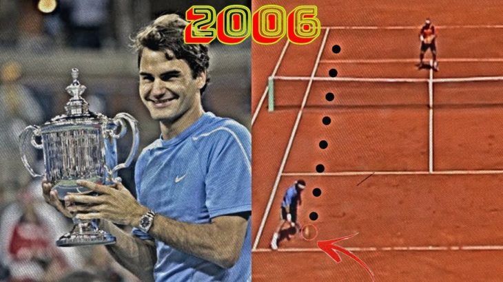 【テニス】14年も前なのか…! フェデラーが最強と囁かれ始めた2006年のスーパープレイ集！【衝撃】Federer best points 2006【tennis】