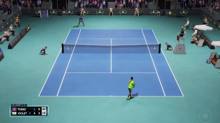 [AO Tennis 2] テニスプレイヤー始めました！ #2 [PS4]