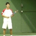 錦織圭　コート練習３　Kei Nishikori (JPN) Practise SAP Open 2010