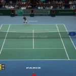 Nishikori (錦織) VS Djokovic (ジョコビッチ) Paris 2014