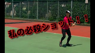 【テニスレッスン動画】デットゾーンでの両手バックドライブボレーのコツ！！