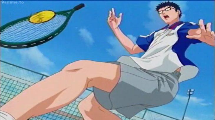 テニスの王子様 #9  – 犬井は龍馬の渦巻くボールに負けた – Inui lost to Ryoma’s swirling ball – Tennis no Ouji-sama #9