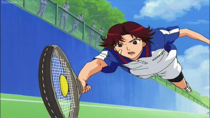 テニスの王子様 OVA 全国大会編 #4 – 菊丸アザラシステップvsカイ- Kikumaru Seal Step vs Kai – Prince of Tennis: National