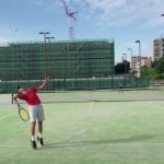 【Tennis】Single Match Practice | フォアが苦手な男のポイント練習【テニス】