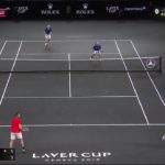 Federer (フェデラー) Zverev VS Shapovalov – Sock   Laver Cup