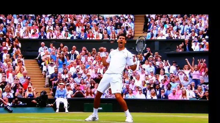 【ジョコビッチ】 Novak Djokovic 優勝の瞬間 ウィンブルドン テニス