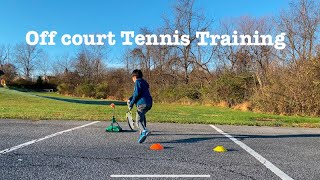 Off court training using Tennis practice equipment Picotino / テニス練習器具　ピコチーノを使ったオフコートトレーニング