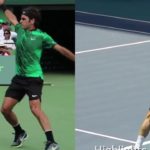 Roger Federer or Stan Wawrinka Backhand Comparison　フェデラー、ワウリンカのバックハンド比較