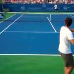 フェデラーのリラックスラリー　【テニス】【Federer】