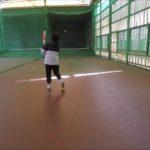 #TENNIS  #50s #Woman #Practice 20210106-2 #テニス #自主練習 #boonee2 #オートテニス #練習風景
