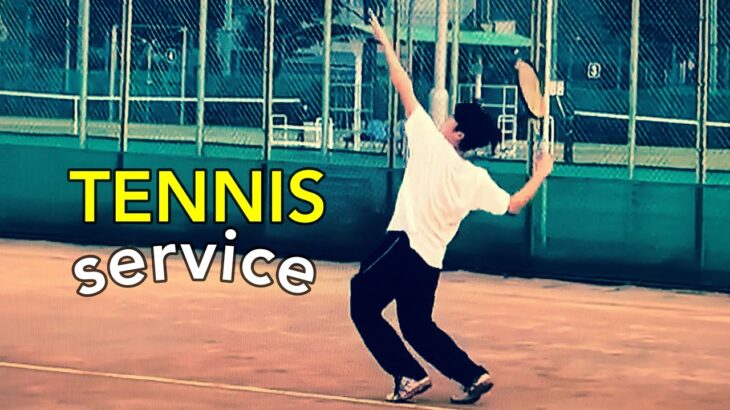 Wimbledon Idol ♥️ Tennis service, Tokyo JAPAN テニス サーブ