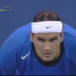 全米2004　フェデラーVSアガシ 1(US Open  2004 Federer VS Agassi)