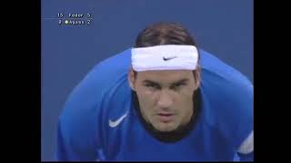 全米2004　フェデラーVSアガシ 1(US Open  2004 Federer VS Agassi)