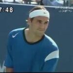 全米2004　フェデラーVSアガシ 2(US Open  2004 Federer VS Agassi)