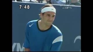 全米2004　フェデラーVSアガシ 2(US Open  2004 Federer VS Agassi)