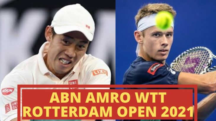 Kei Nishikori ( 錦織 圭 ) vs de Minaur | FULL MATCH HIGHLIGHTS 2021 ABN AMRO Rotterdam Open