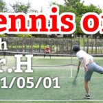 テニスオフ 2021/05/01 シングルス 中級前後 Tennis with Mr.H Men’s Singles Practice Match Full HD