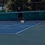 Tennis before sunset  |  일몰 전 테니스  |  日没前にテニス