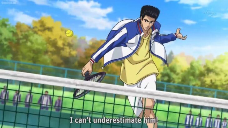 The Prince of Tennis || Momoshiro vs Jujiroh Oni ||  新テニスの王子様 OVA vs Genius10