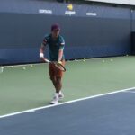 US Open2018 Kei Nishikori’spractice services 錦織圭サーブ練習