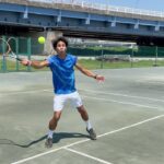 【テニス】外人同士の超速いボレーボレー【あるある】Fastest volley practice【tennis】