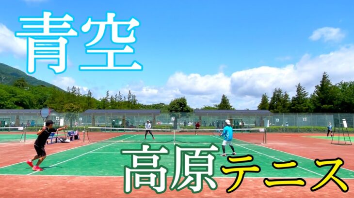 【テニス/ダブルス】でーちゃんダブルス試合に出てみた、ダイジェスト【MSK】