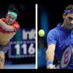 錦織 Nishikori VS  ロジャー・フェデラー Federer テニス