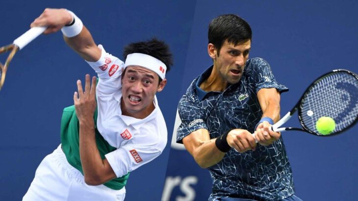 錦織圭 Nishikori vs Djokovic ノバク・ジョコビッチ テニス