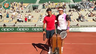 【マッチハイライト】デニス･イストミン vs ロジャー･フェデラー／全仏オープンテニス2021 1回戦【WOWOW】