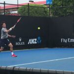 Kei Nishikori practice 【Australian Open 2017】