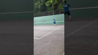 【テニスコーチ】試験あるある【PART2】❗❓【テニスボレー】(tennis)#Shorts