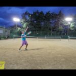 【テニス】10ポイントタイブレーク全日本ベテランテニス練 湘南ローン202108 tennis