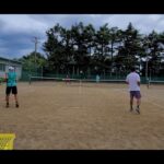 【テニス】ボレスト①全日本ベテランテニス練 湘南ローン202108 tennis