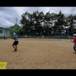 【テニス】ストローク②全日本ベテランテニス練 湘南ローン202108 tennis