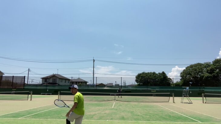 【TENNIS】STA championship singles（7tie break）❶須藤VS山根2021.8.1小田原テニスガーデン