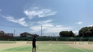 【TENNIS】STA championship singles（7tie break）❷須藤VS中村2021.8.1小田原テニスガーデン