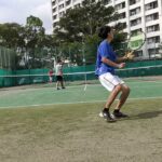 【Tennis/テニス】Doubles match (ごぼう・仙人 vs Carry・俊足)