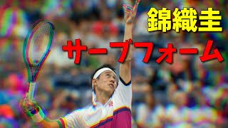 【テニス】錦織圭の進化するサーブフォームを解説