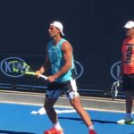 Rafael Nadal practice【Australian Open 2017】 ナダルの練習 全豪オープン2017
