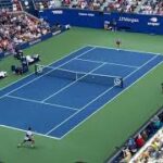 【錦織圭】全米オープン vsジョコビッチ 第1セット錦織先取！7-6(4)  Kei Nishikori vs　Djokovic　#USOpen