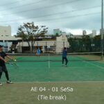 2021/10/09 AE vs SeSa 05【テニスダブルスTie break】