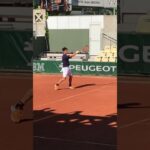 Kei Nishikori practice【Roland Garros 2017】 錦織圭の練習 全仏オープン2017 #Shorts