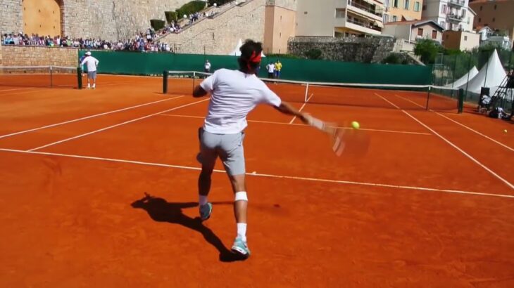 ナダルのストローク練習【右利き用】【左右反転】Rafael Nadal Stroke Practice