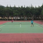 【テニス】tennis ひまカリンvsリンののjunior doubles